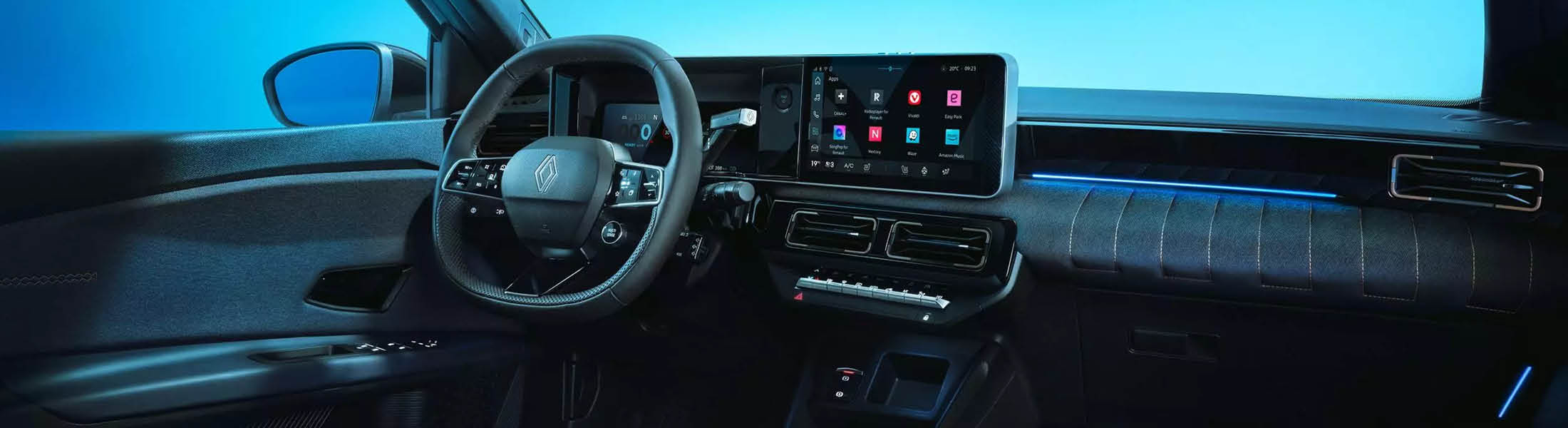 Renault R4 E-Tech, Innenraum