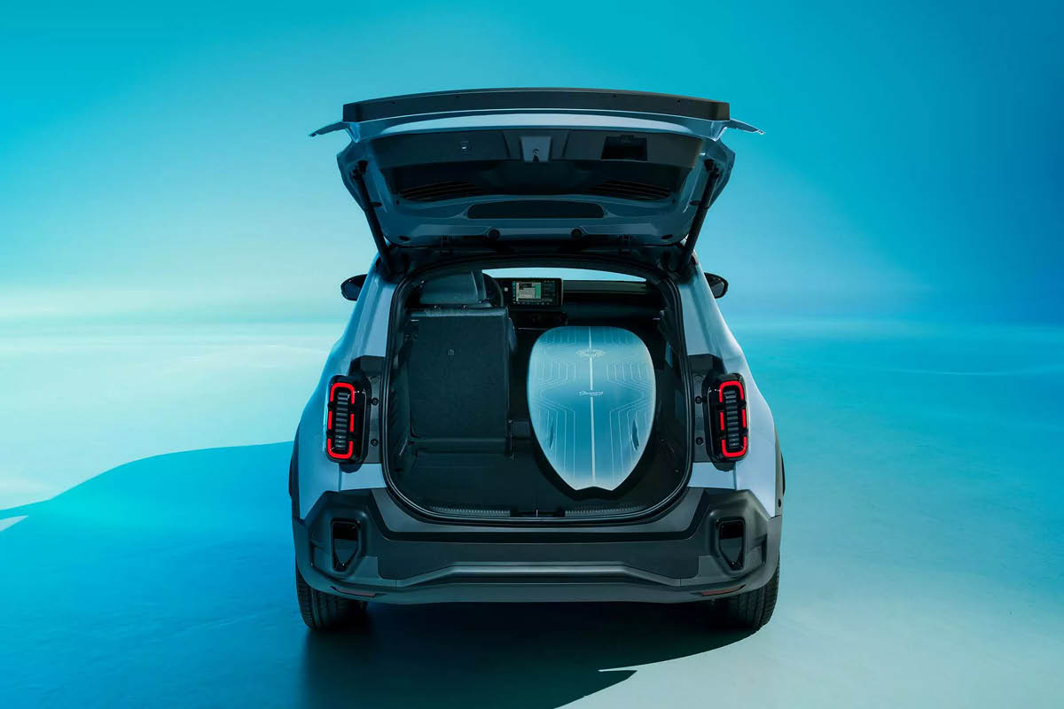 Renault R4 E-Tech, Kofferraum