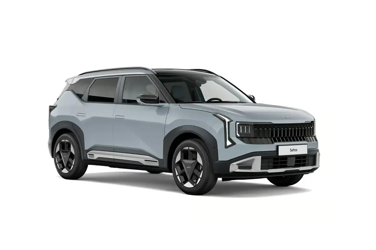 blauer Kia Seltos