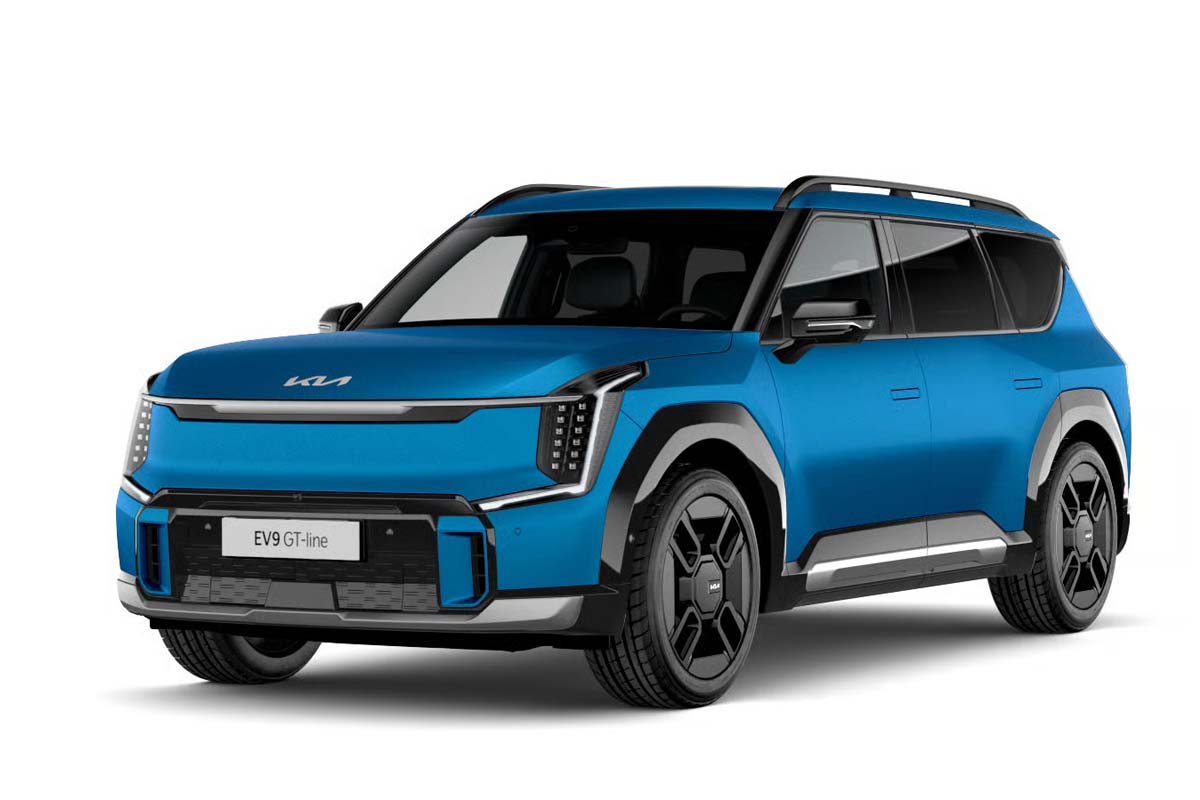blauer Kia EV9