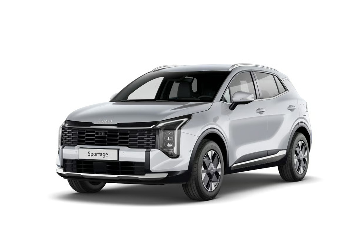 silberner Kia Sportage