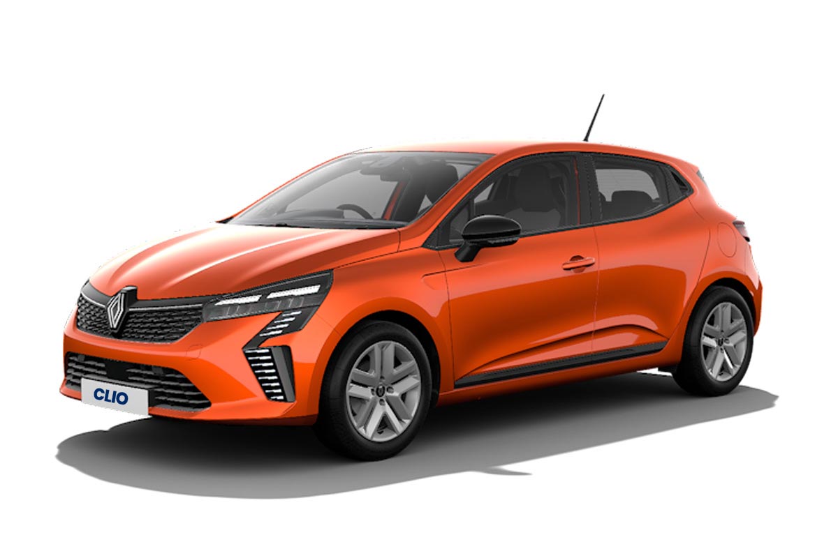 orangener Renault Clio