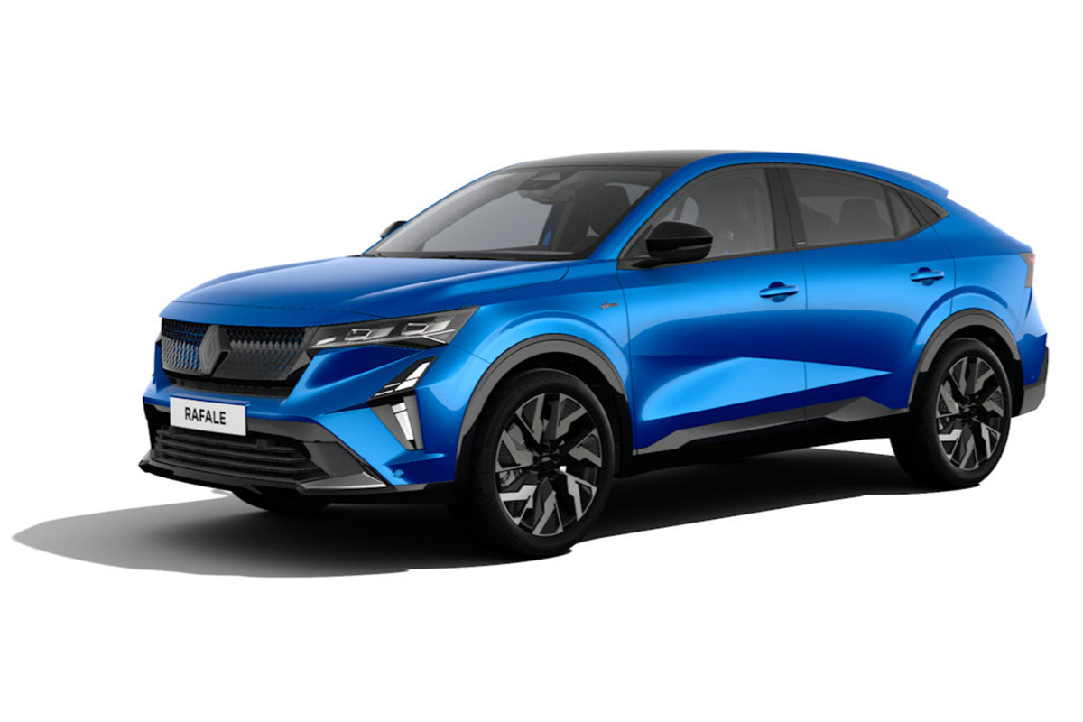 blauer Renault Rafale